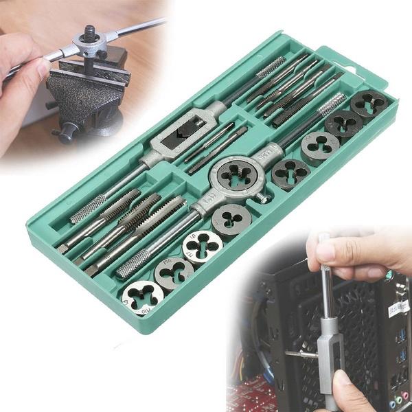 20-Piece: Metric Hand Tap and Die Set Everything Else - DailySale