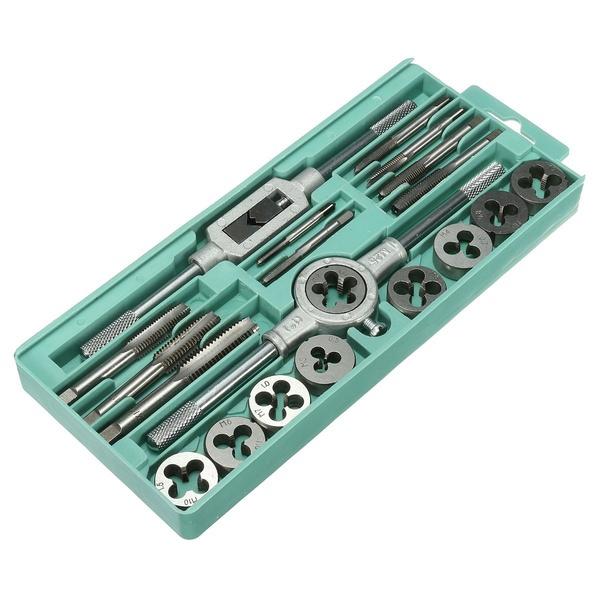 20-Piece: Metric Hand Tap and Die Set Everything Else - DailySale