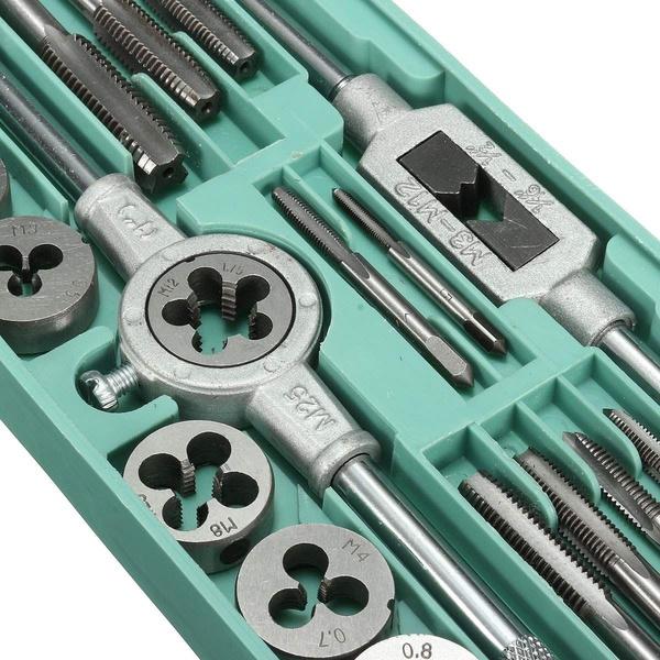 20-Piece: Metric Hand Tap and Die Set Everything Else - DailySale