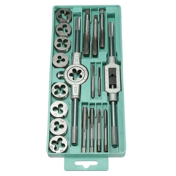 20-Piece: Metric Hand Tap and Die Set Everything Else - DailySale