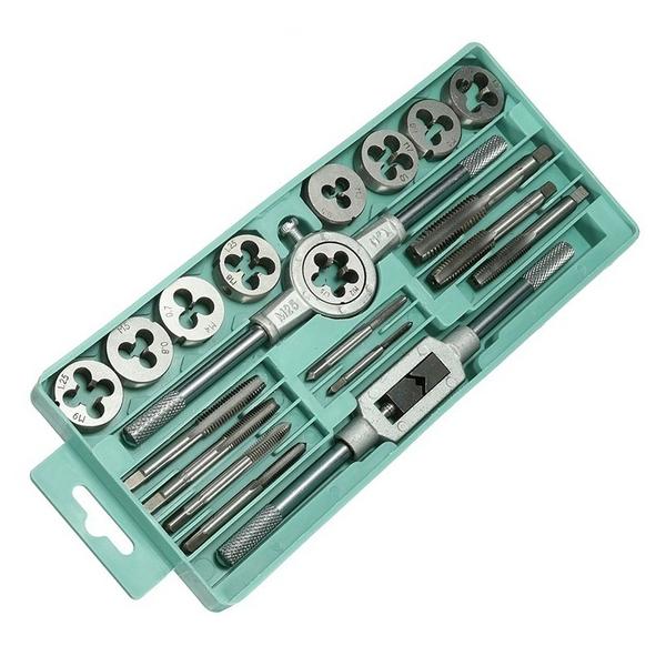 20-Piece: Metric Hand Tap and Die Set Everything Else - DailySale