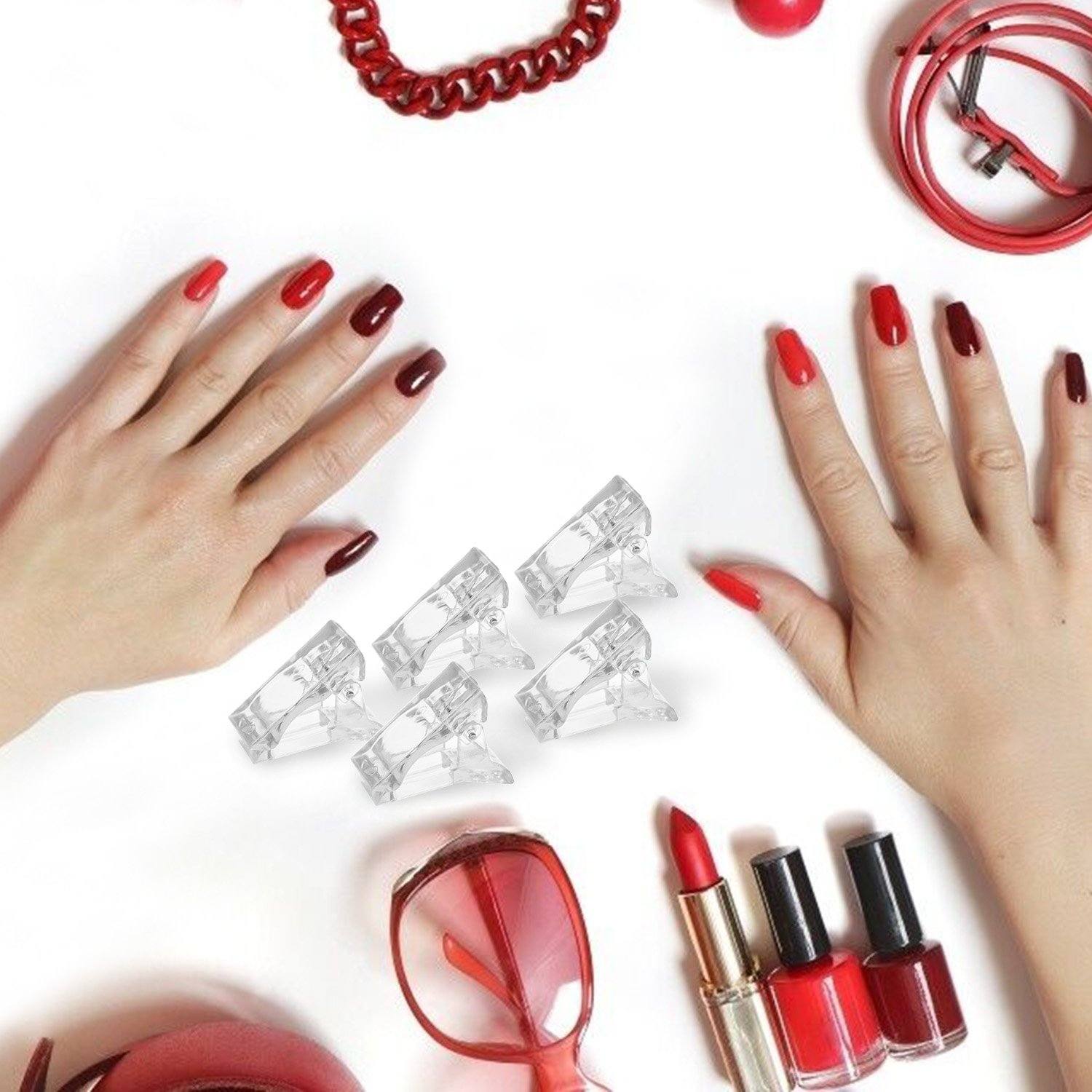 20-Piece: Nail Tip Clips Beauty & Personal Care - DailySale