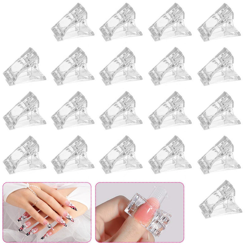 20-Piece: Nail Tip Clips Beauty & Personal Care - DailySale
