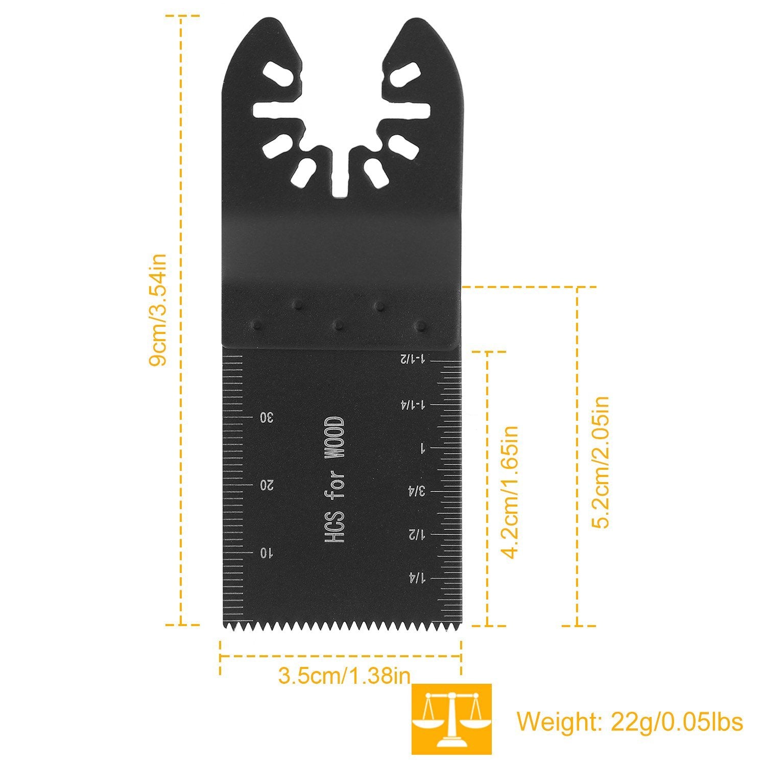 20-Pieces Set: Saw Blade Metal Oscillating Multitool Cutter Fit Home Improvement - DailySale