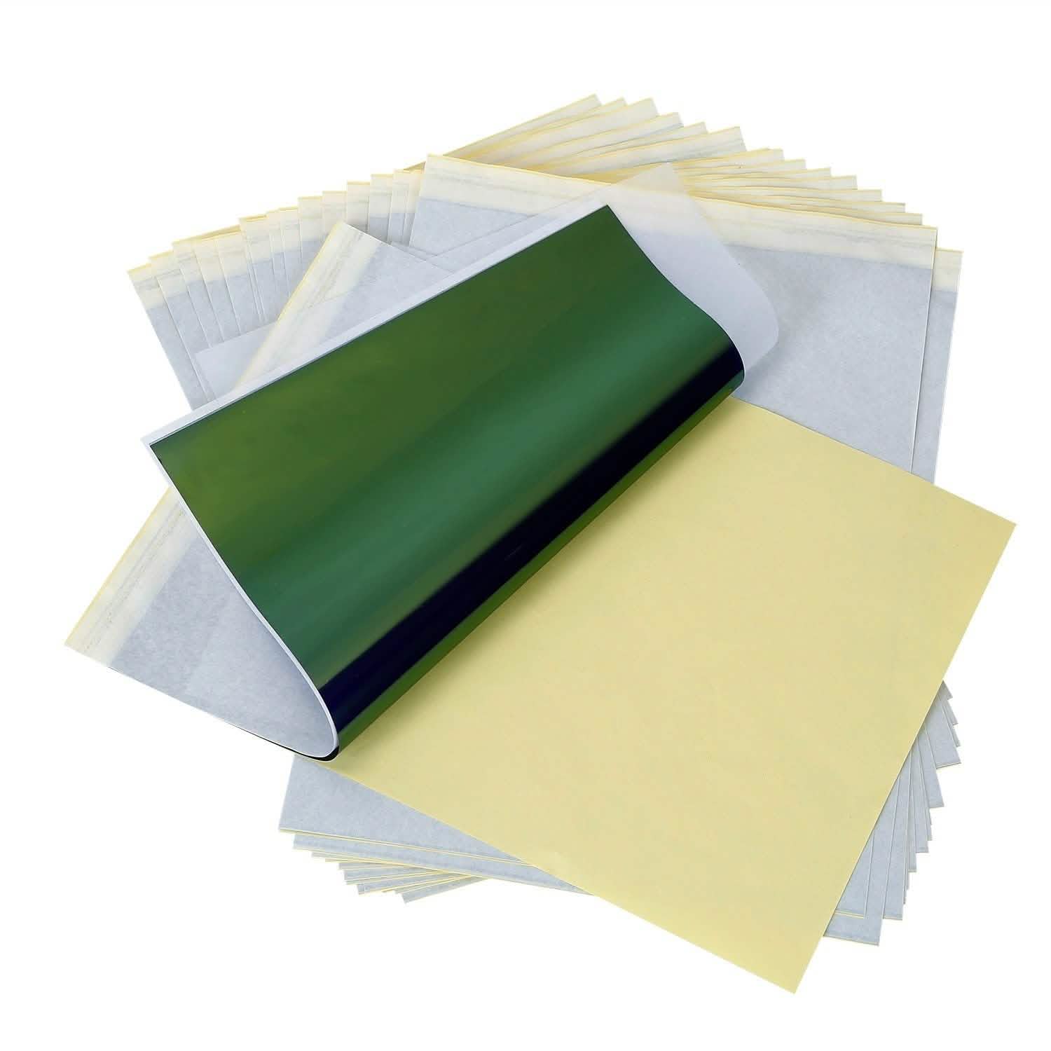 20Pieces Tattoo Transfer Paper 4 Layers Tattooing Skin Tattoo Kit A4