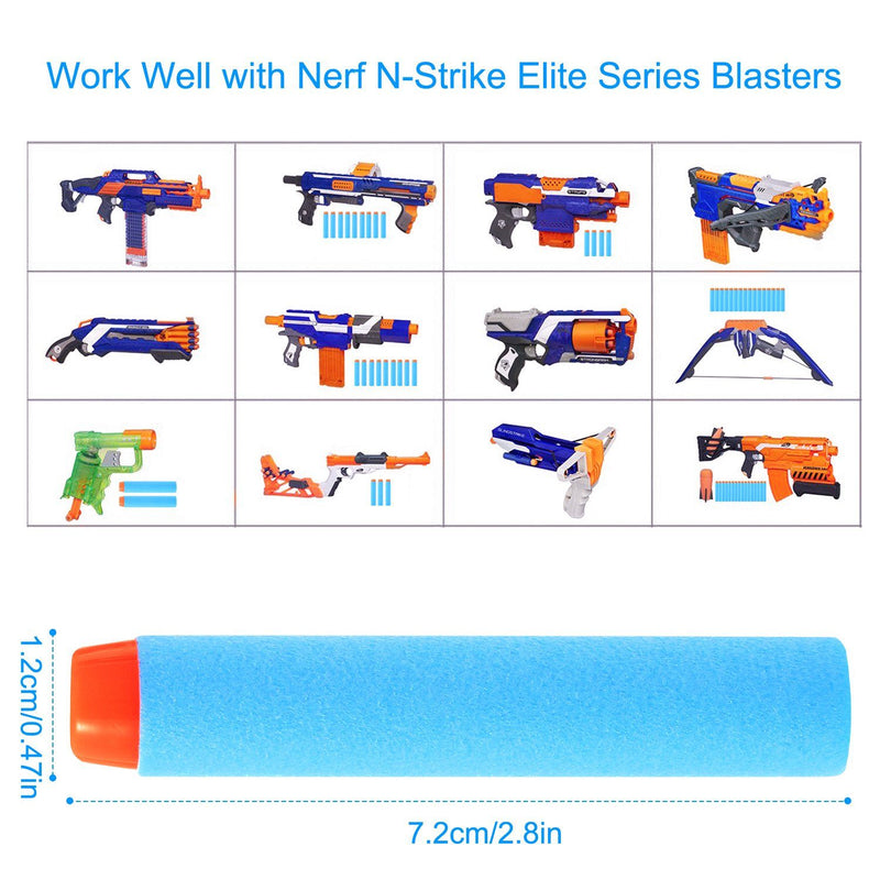 200-Pieces: Compatible Darts Refill for Nerf N-Strike Elite Series Toys & Games - DailySale