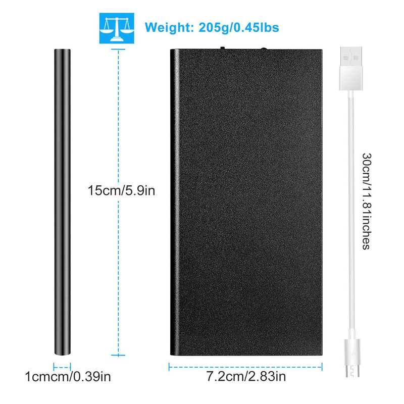 20000mAh Power Bank Ultra Thin External Battery Pack Mobile Accessories - DailySale