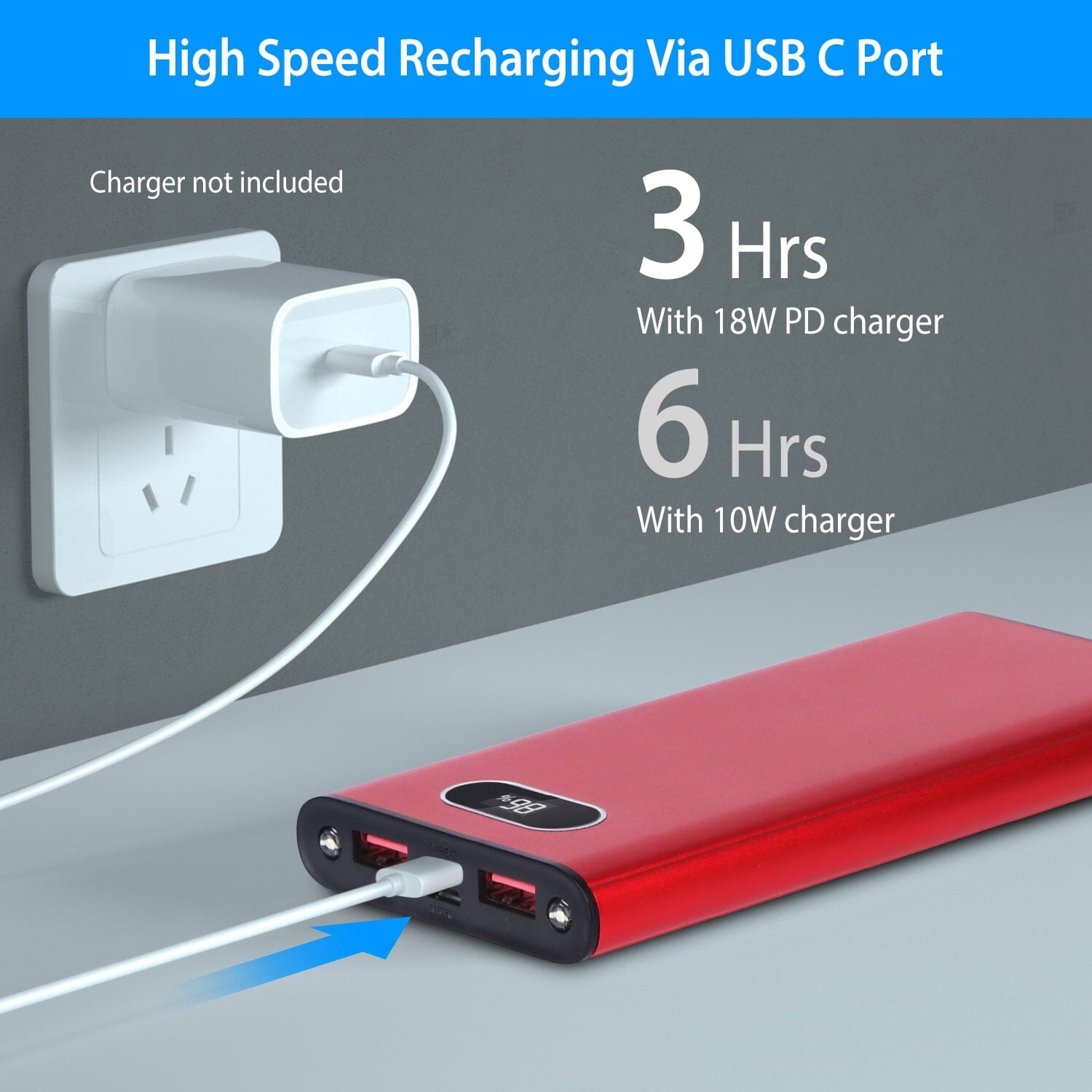 2000mAh Powerbank Portable Charger Mobile Accessories - DailySale