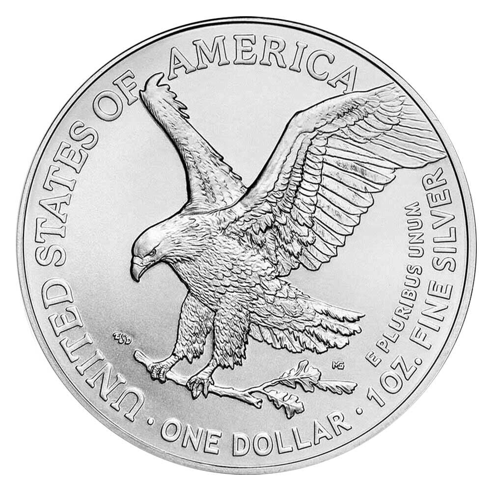 2022 $1 American Silver Eagle 1 Oz BU Everything Else - DailySale