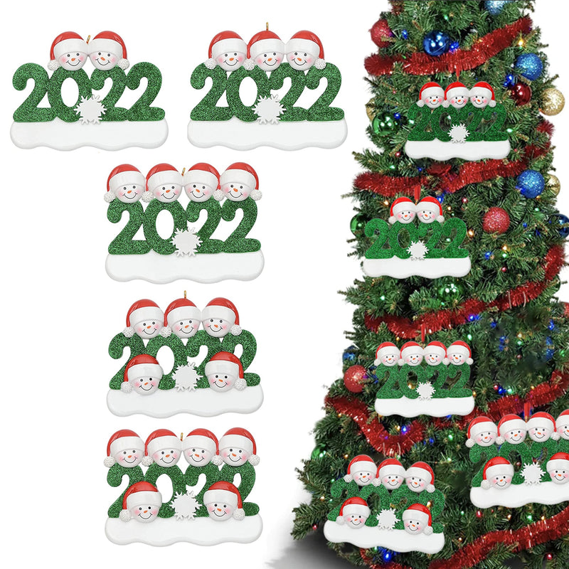 2022 Family Christmas Tree Ornament And Hanging Decorations Personalized Gifts For All Holiday Decor & Apparel - DailySale