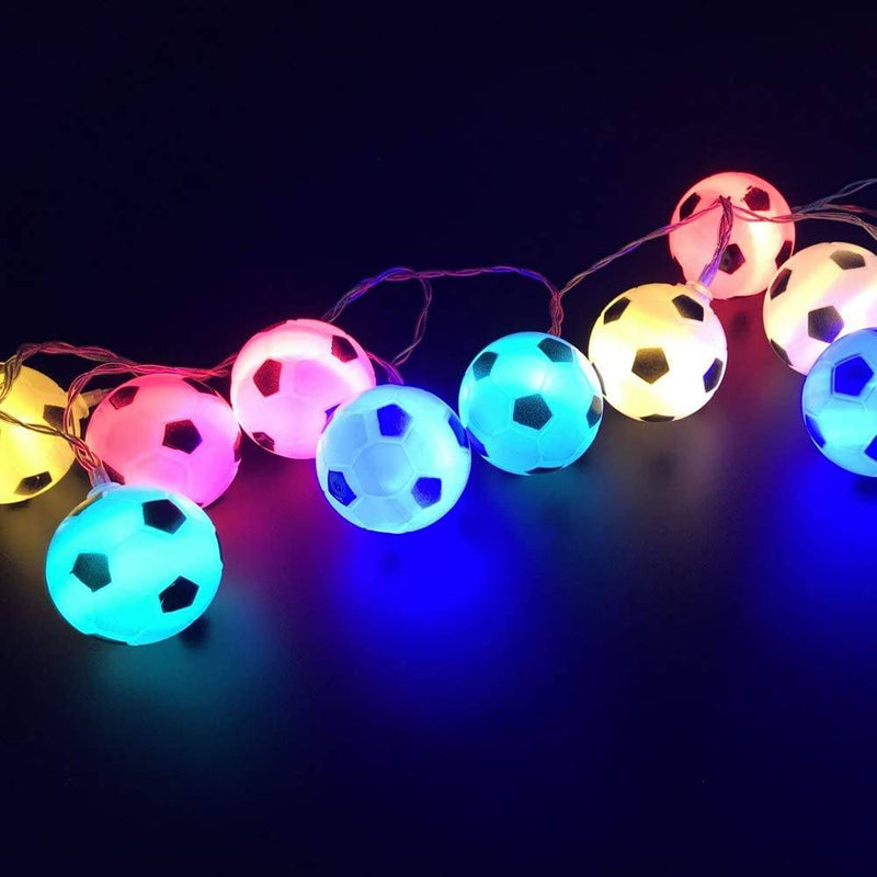 2022 World Cup Decor String Lights Soccer