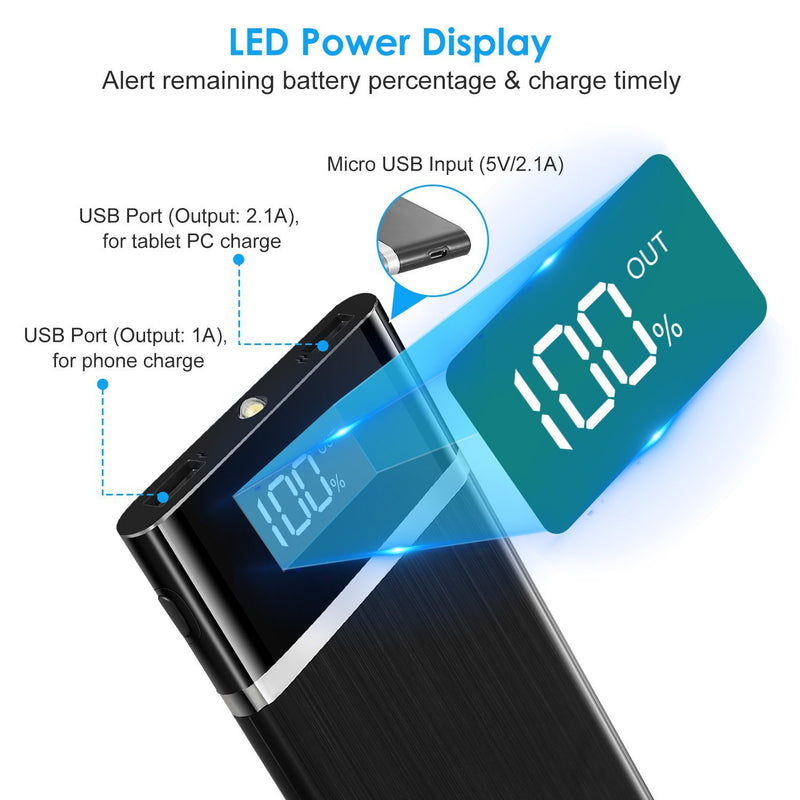 20800mAh Power Bank 76.96W External Battery Pack Mobile Accessories - DailySale