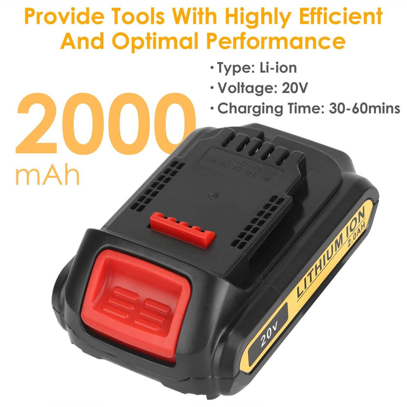 20V Replacement Battery Fit for Dewalt DCB Batteries & Power Accessories - DailySale