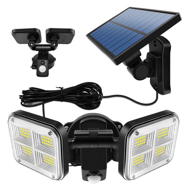 20W Super Bright Solar Lights 120 LED IP65 Waterproof Outdoor Lighting - DailySale