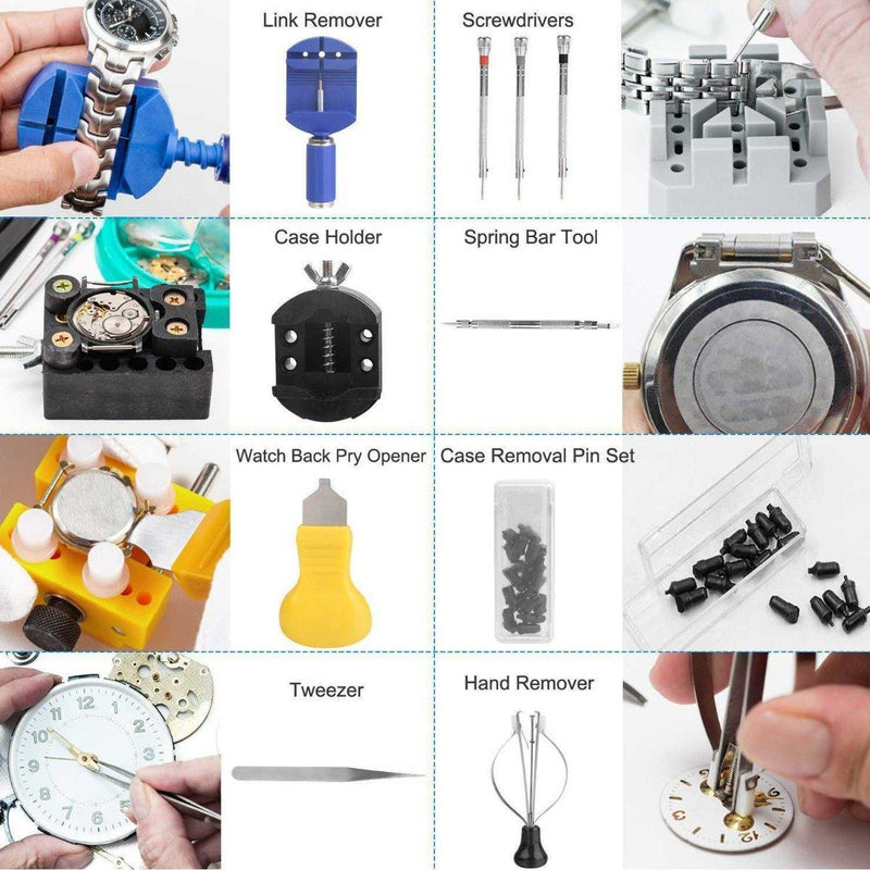 21-Piece: Watch Repair Tool Kit Hand Gadgets & Accessories - DailySale