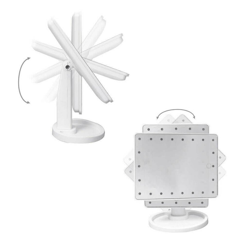 22 LED Touch Screen Desktop Stand Mirror Beauty & Personal Care - DailySale