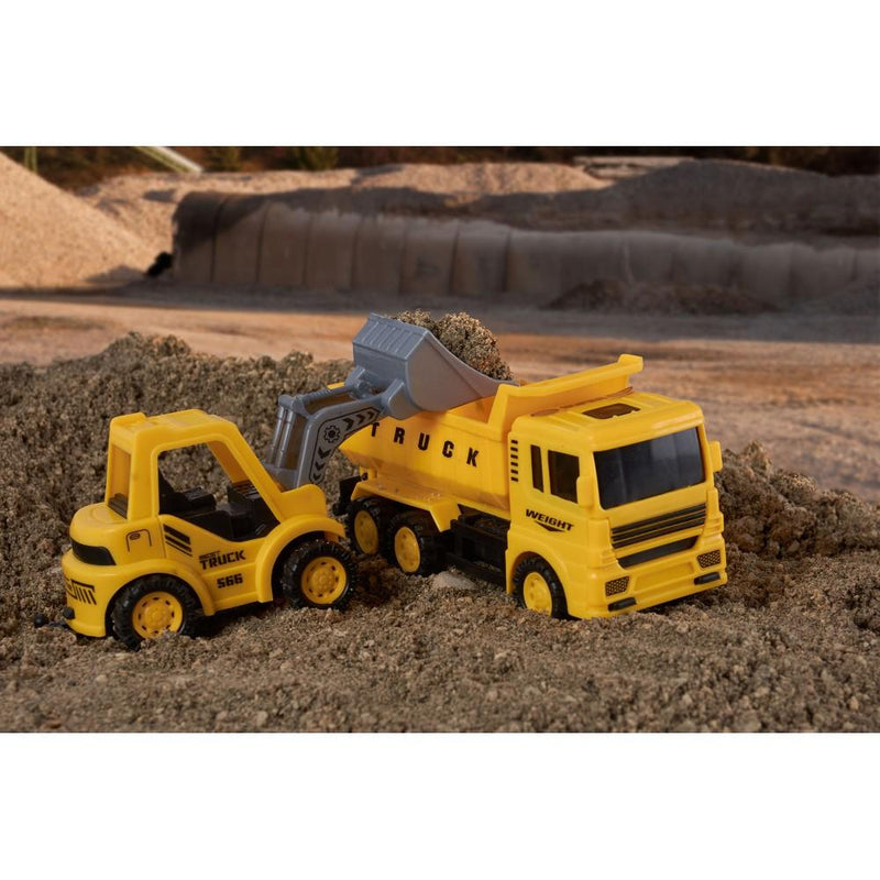 22-Piece: Construction Trucks Toy Set Toys for Kids Toys & Games - DailySale