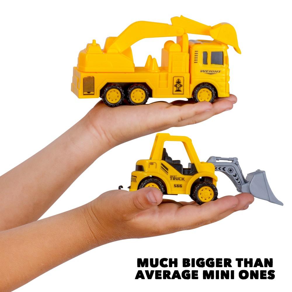 22-Piece: Construction Trucks Toy Set Toys for Kids Toys & Games - DailySale