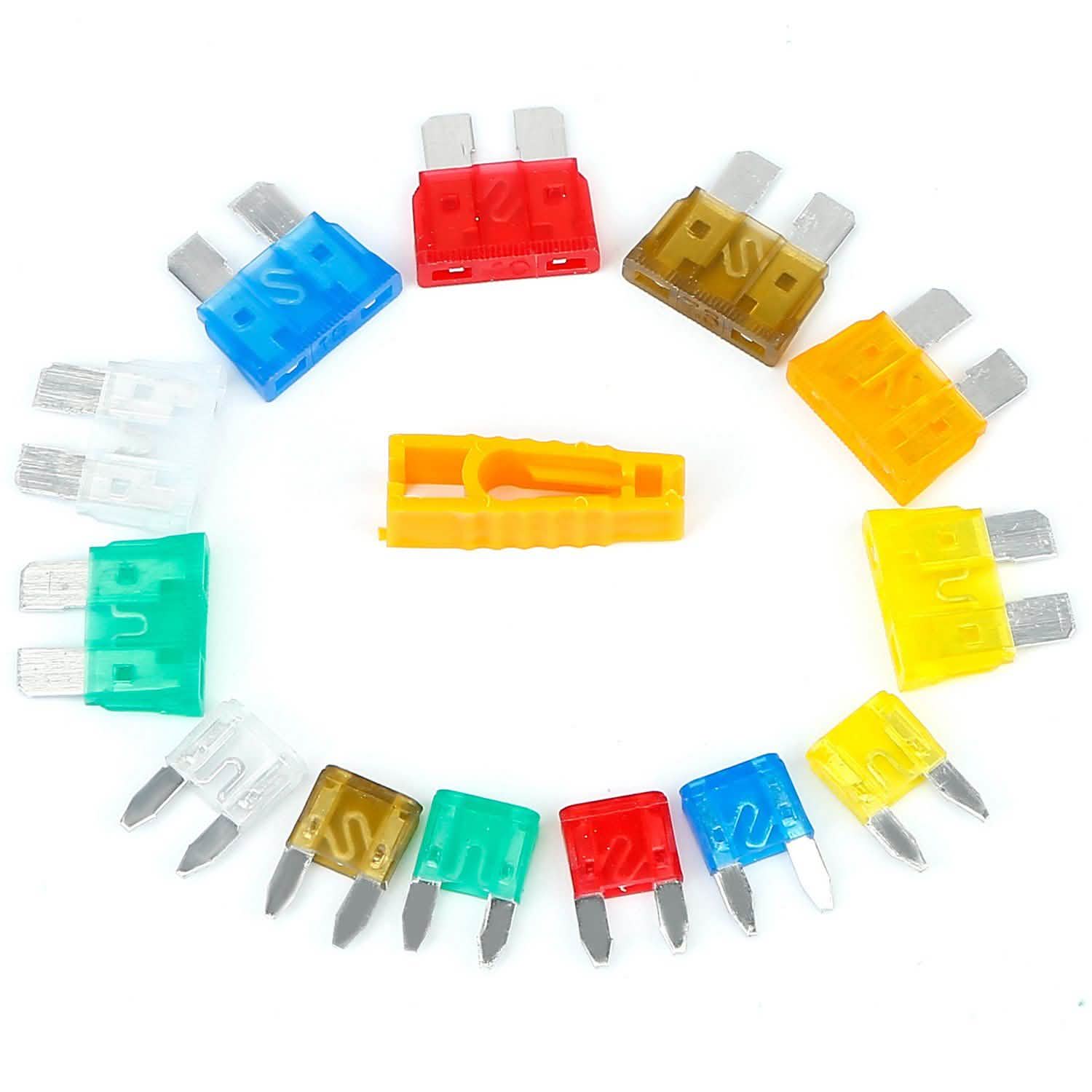 220-Piece: Car Blade Fuses Assortment Automotive - DailySale