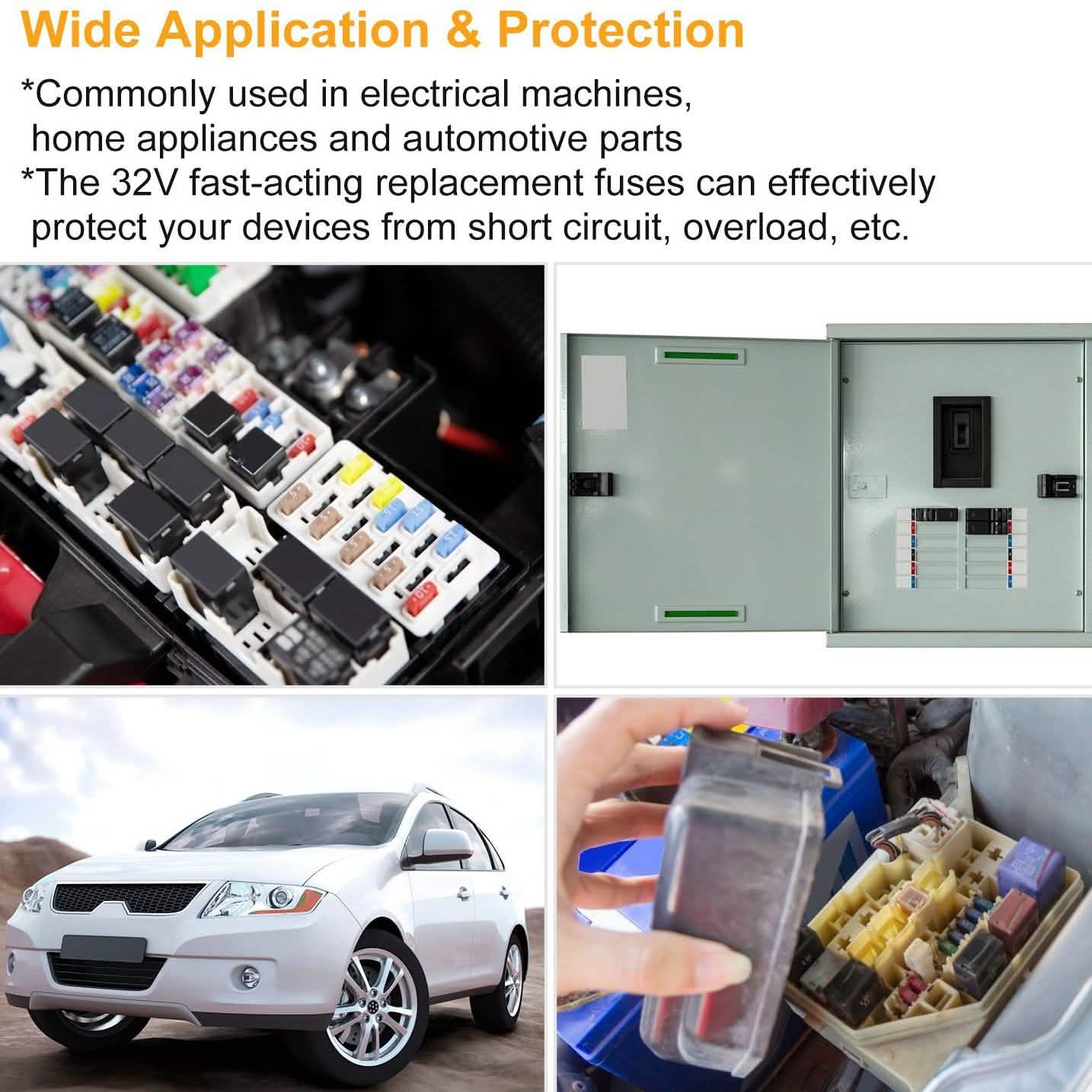 220-Piece: Car Blade Fuses Assortment Automotive - DailySale