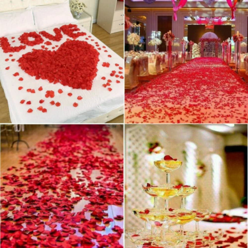2200-Piece: Silk Rose Petals Wedding Flower Decoration