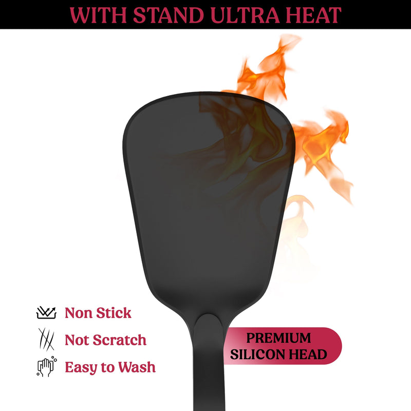 23 Piece Heat Resistant Nylon & Stainless Steel Dishwasher Safe Utensil Set