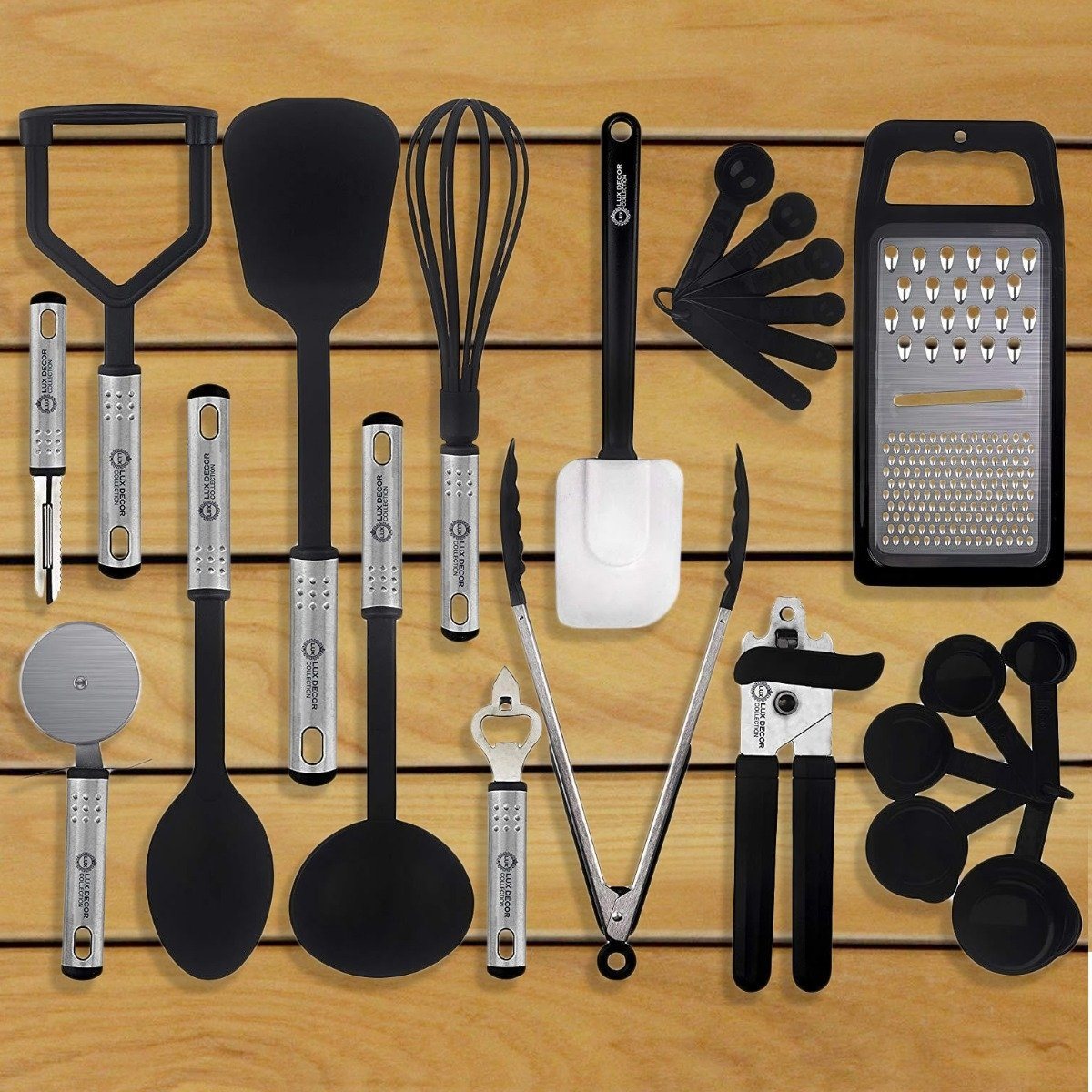 23-Piece Set: Nylon Cooking Utensils Set Kitchen Essentials - DailySale