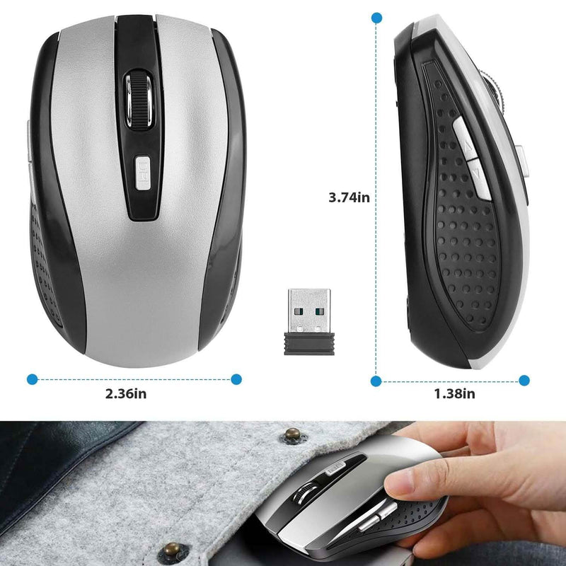 2.4 G Wireless Gaming Mouse Optical Computer Accessories - DailySale