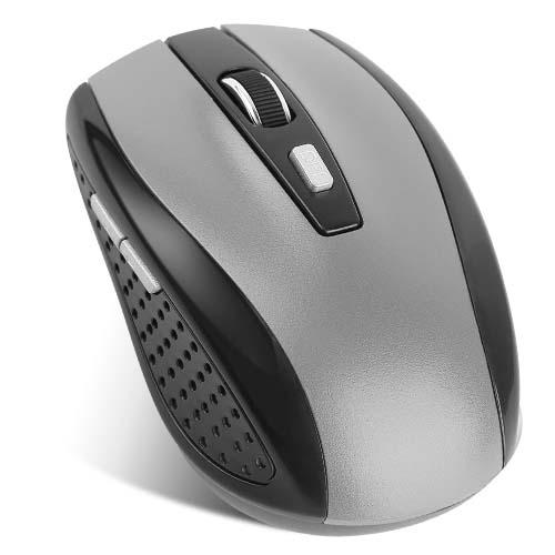 2.4 G Wireless Gaming Mouse Optical Computer Accessories Gray - DailySale