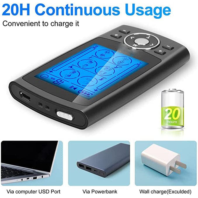 24 Modes Muscle Stimulator for Pain Relief Therapy Wellness - DailySale