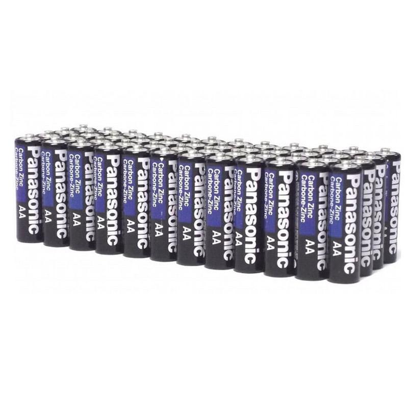 24 or 48 Pack: Panasonic AAA or AA Carbon Zinc Batteries Gadgets & Accessories 48 Pack AA - DailySale