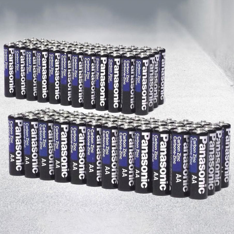 24 or 48 Pack: Panasonic AAA or AA Carbon Zinc Batteries Gadgets & Accessories - DailySale