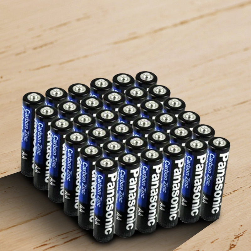 24 or 48 Pack: Panasonic AAA or AA Carbon Zinc Batteries Gadgets & Accessories - DailySale