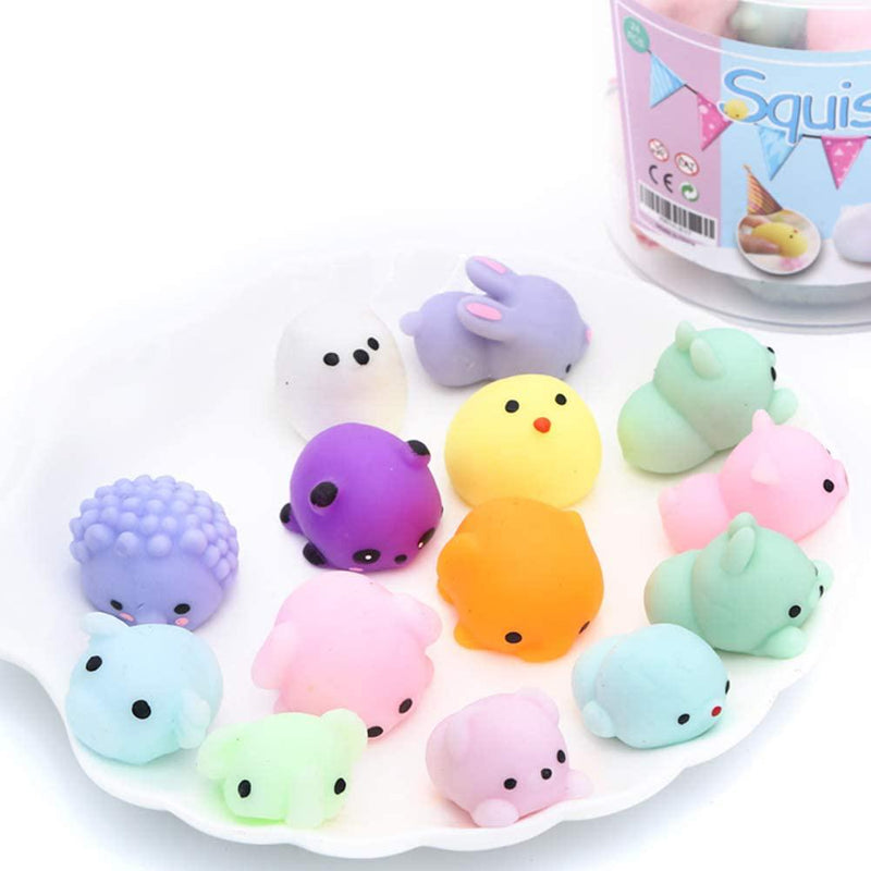 24-Pack: Kids Mochi Squishy Toy with Storage Toys & Games - DailySale