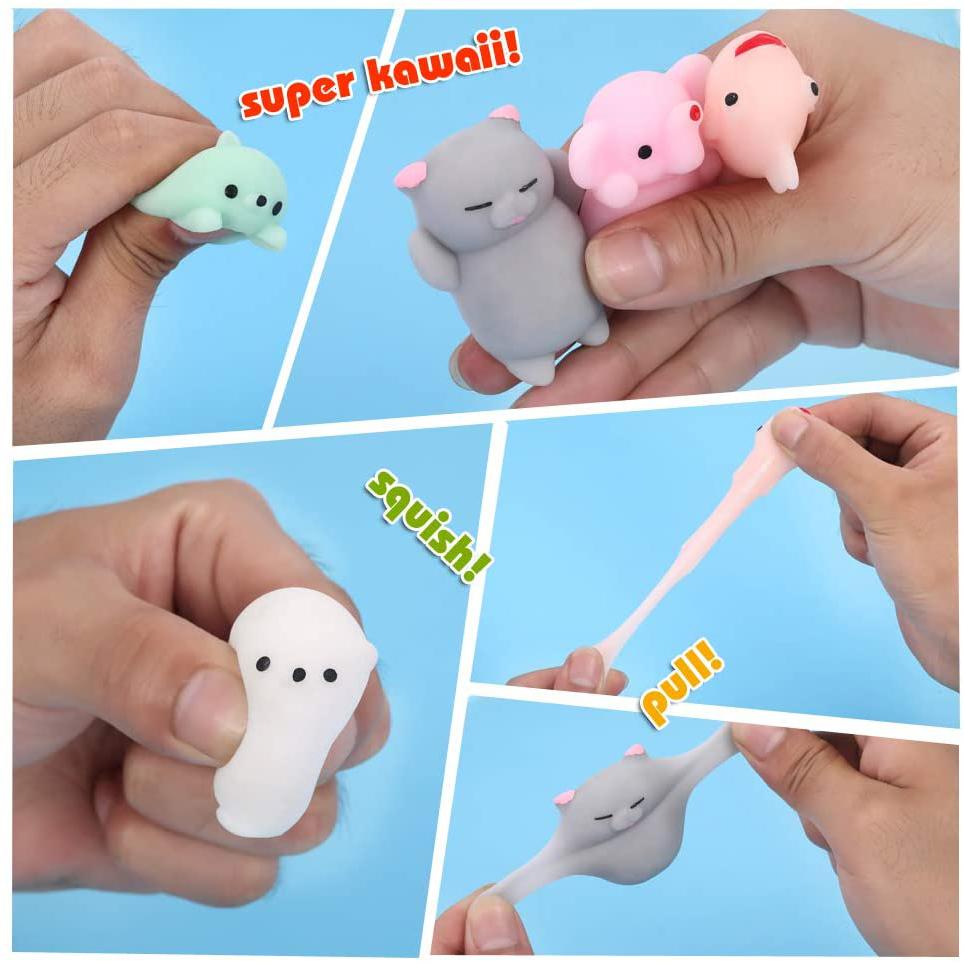 24-Pack: Kids Mochi Squishy Toy with Storage Toys & Games - DailySale