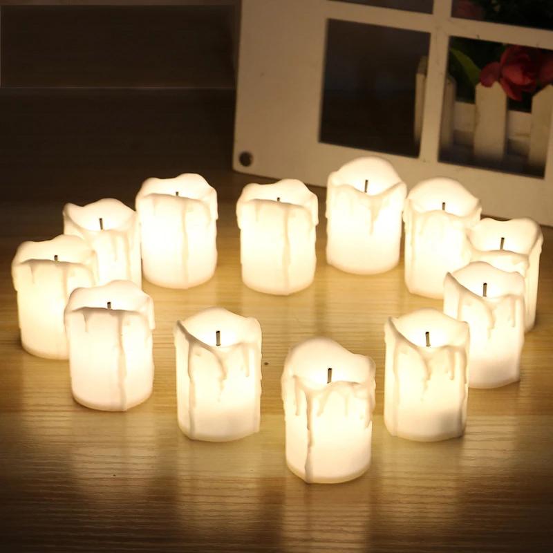 24-Piece: LED Flameless Candle Indoor Lighting - DailySale