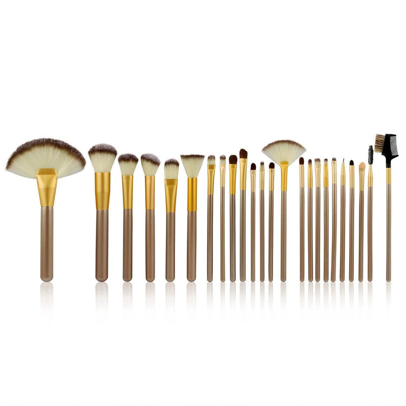 24-Piece: Makeup Brushes Set Beauty & Personal Care - DailySale
