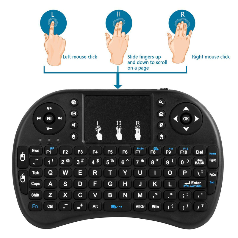 2.4G Mini Wireless Keyboard Touchpad Computer Accessories - DailySale