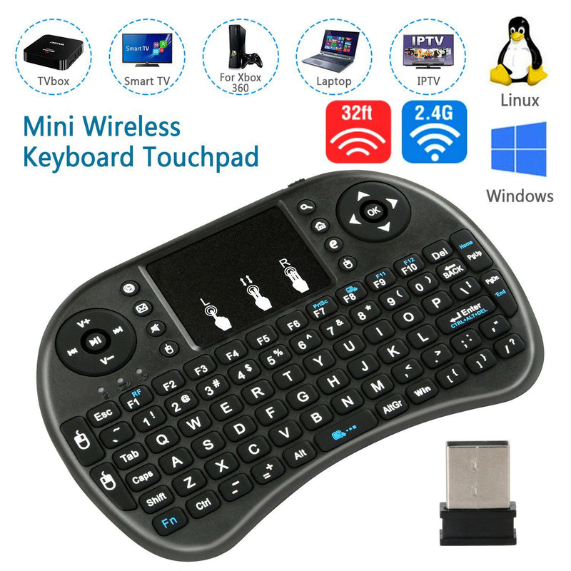 2.4G Mini Wireless Keyboard Touchpad Computer Accessories - DailySale