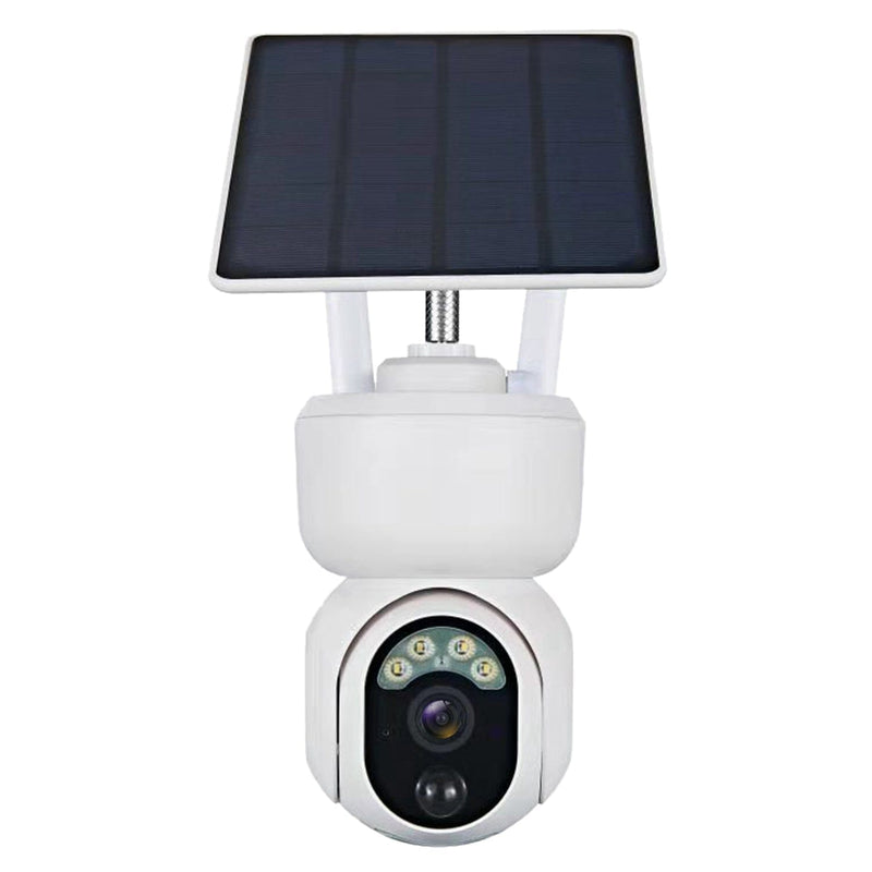 2.4G Wifi Solar Wireless 1080P Surveillance Camera with Flood Light Night Vision Smart Home & Security - DailySale