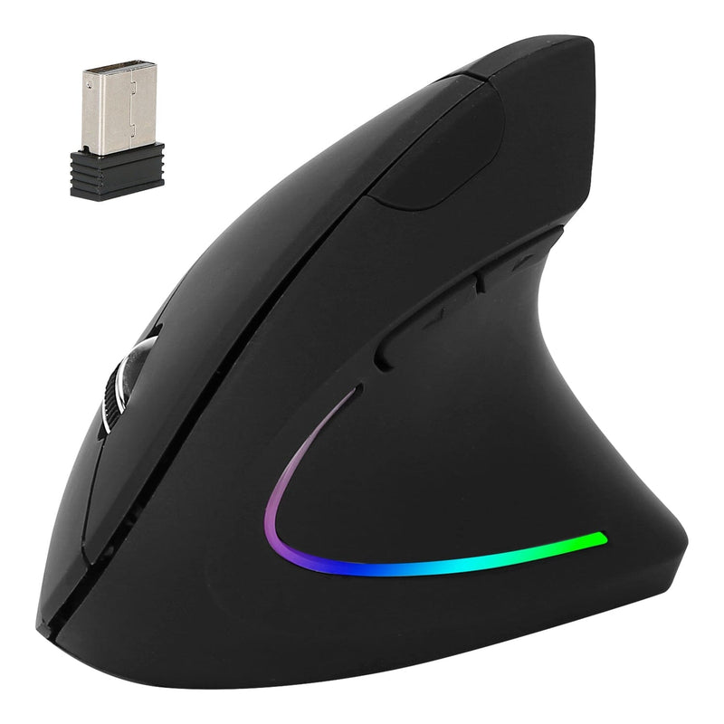 2.4G Wireless Vertical Mouse Ergonomic Optical Mice Computer Accessories - DailySale