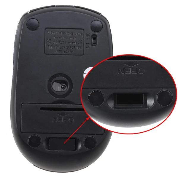 2.4GHz Wireless Optical Mouse USB Receiver Adjustable DPI for PC Laptop Desktop Computer Accessories - DailySale