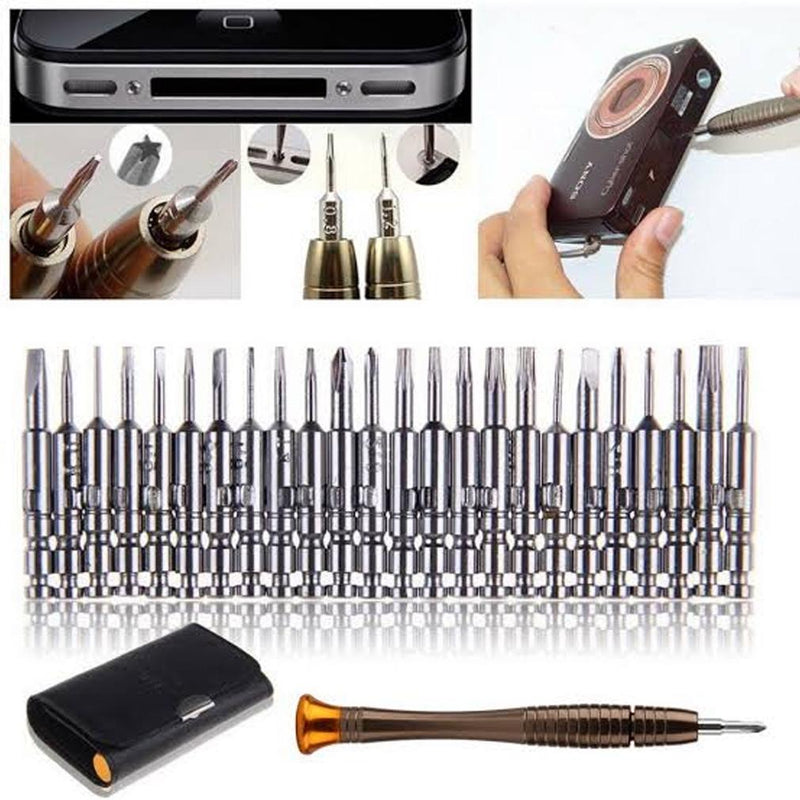 25-in-1 Multi-Purpose Precision Screwdriver Wallet Kit Repair Tools Home Essentials - DailySale