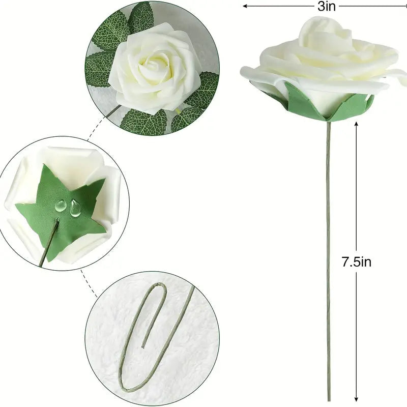 25-Pieces: Floroom Artificial Flowers Furniture & Decor - DailySale