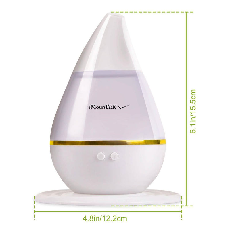 250 ML Cool Mist Humidifier with 7 Color Changeable LED Lights Wellness - DailySale
