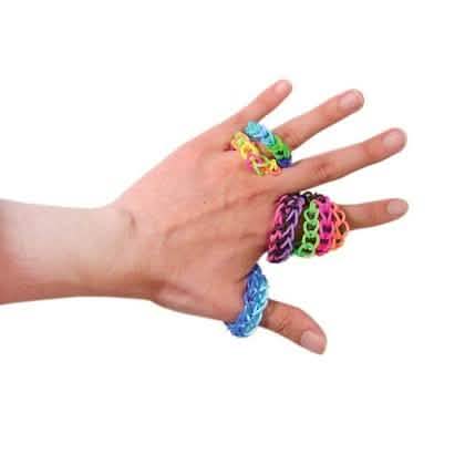 2504-Piece Set: Colorful Silicone Loom Bandz with Tools Toys & Games - DailySale