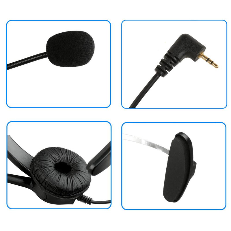 2.5mm Headset for Cordless Phones Headphones & Audio - DailySale
