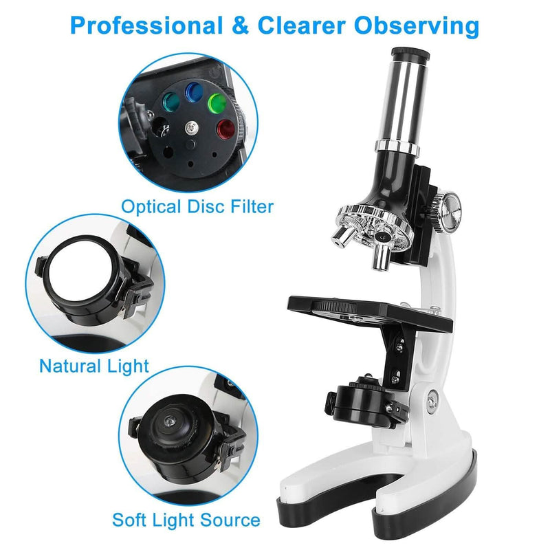 28-Pieces: Kid Microscope Set Experimental Observation Monocular Everything Else - DailySale