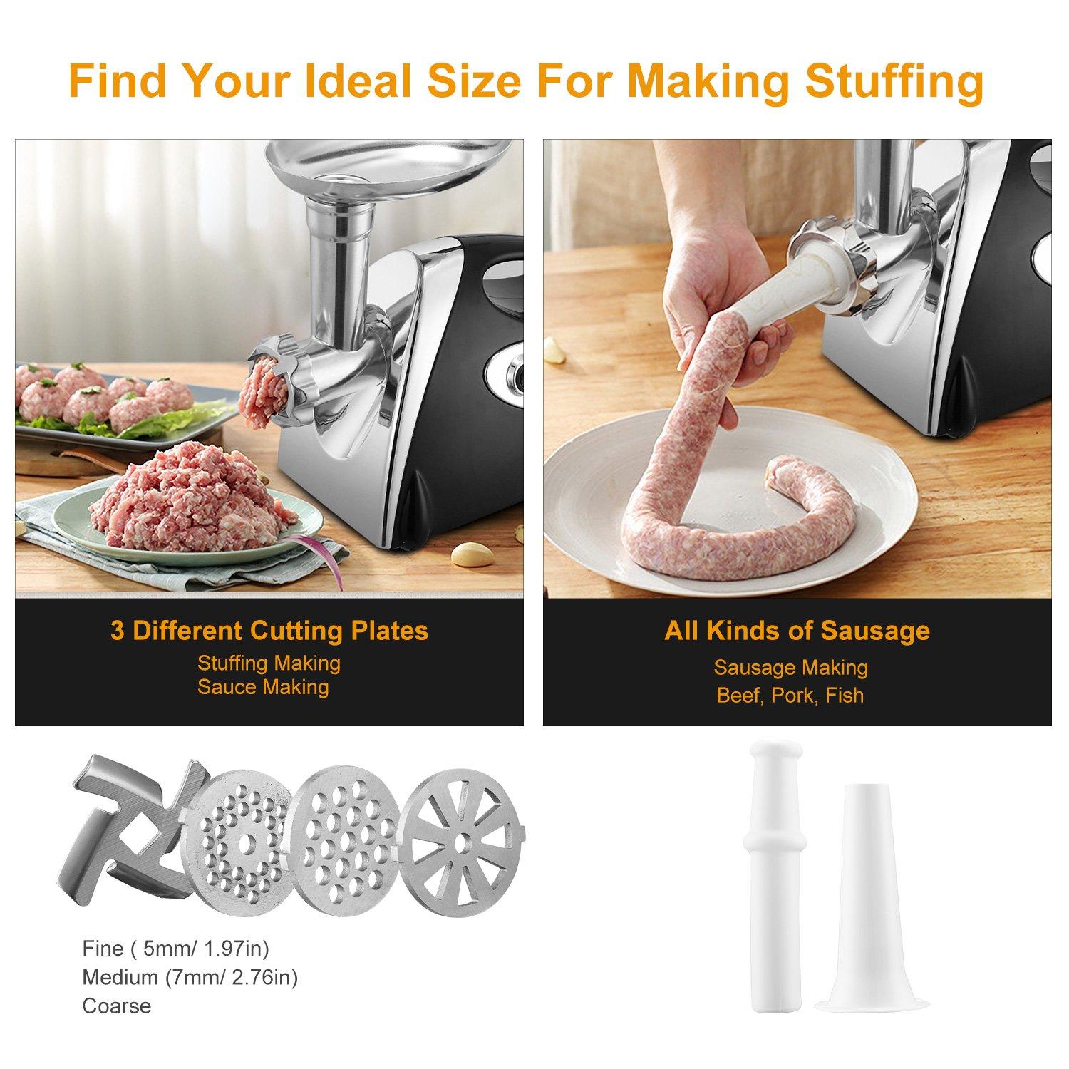 2800W Electric Meat Grinder Set Kitchen & Dining - DailySale