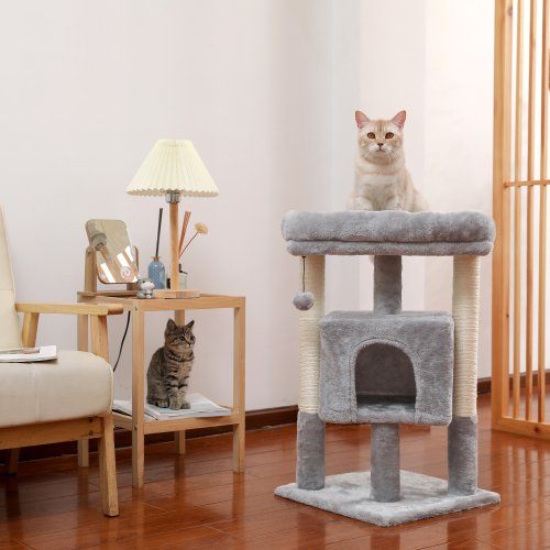 28.4" Cat Tree for Indoor Cats Tower Pet Supplies - DailySale